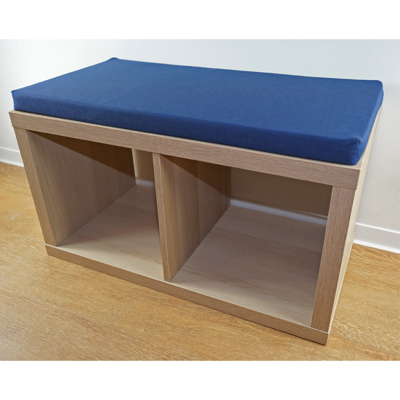 Housse d'assise pour l'étagère Ikea Kallax 2 cm 76,5x39 cm